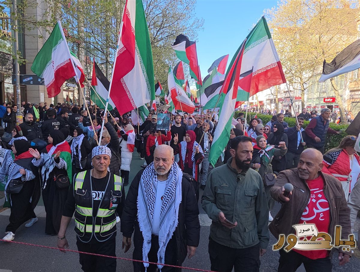 مظاهرة حاشدة في برلين