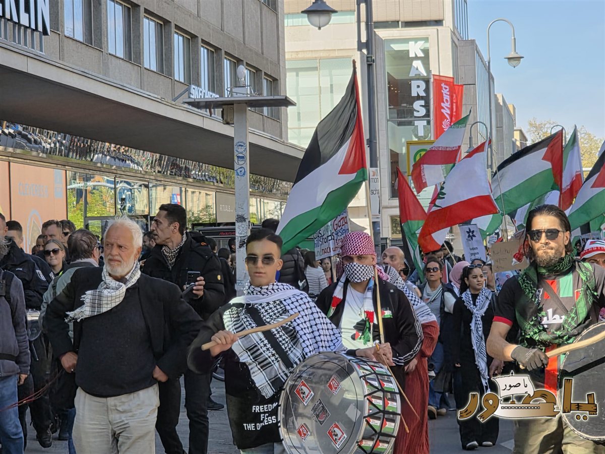 مظاهرة حاشدة في برلين