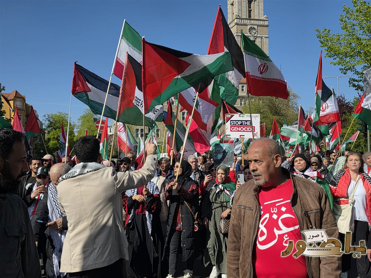 مظاهرة حاشدة في برلين
