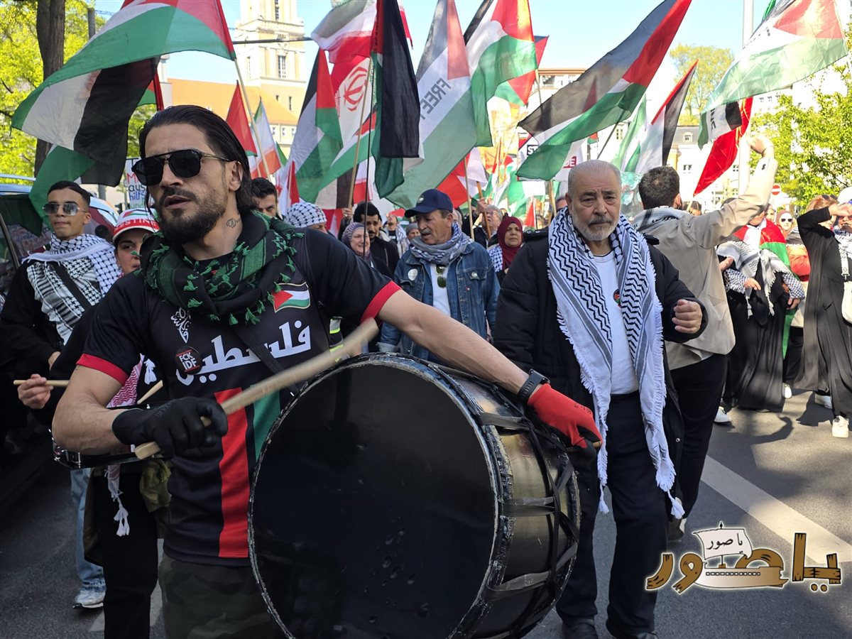 مظاهرة حاشدة في برلين