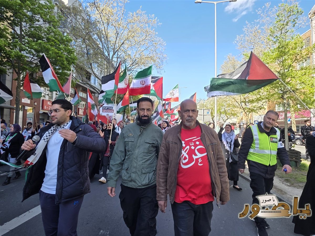 مظاهرة حاشدة في برلين