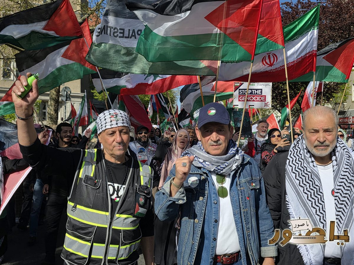 مظاهرة حاشدة في برلين