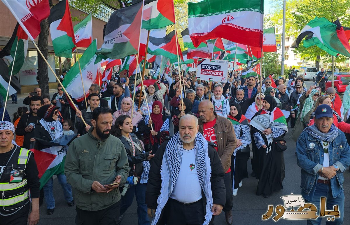 مظاهرة حاشدة في برلين