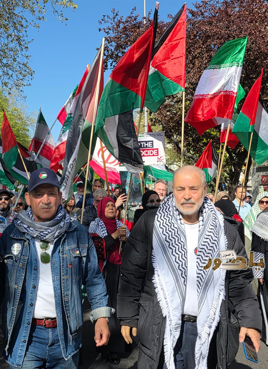 مظاهرة حاشدة في برلين
