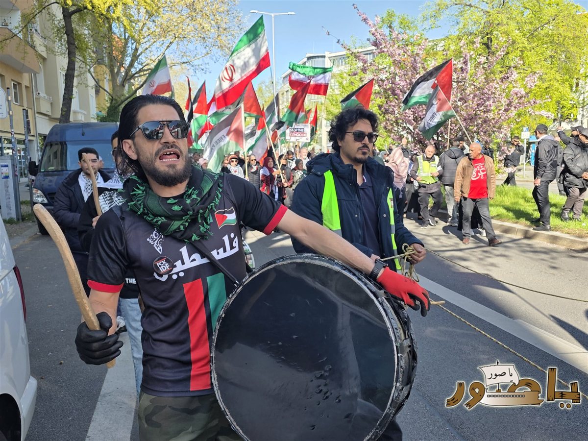 مظاهرة حاشدة في برلين
