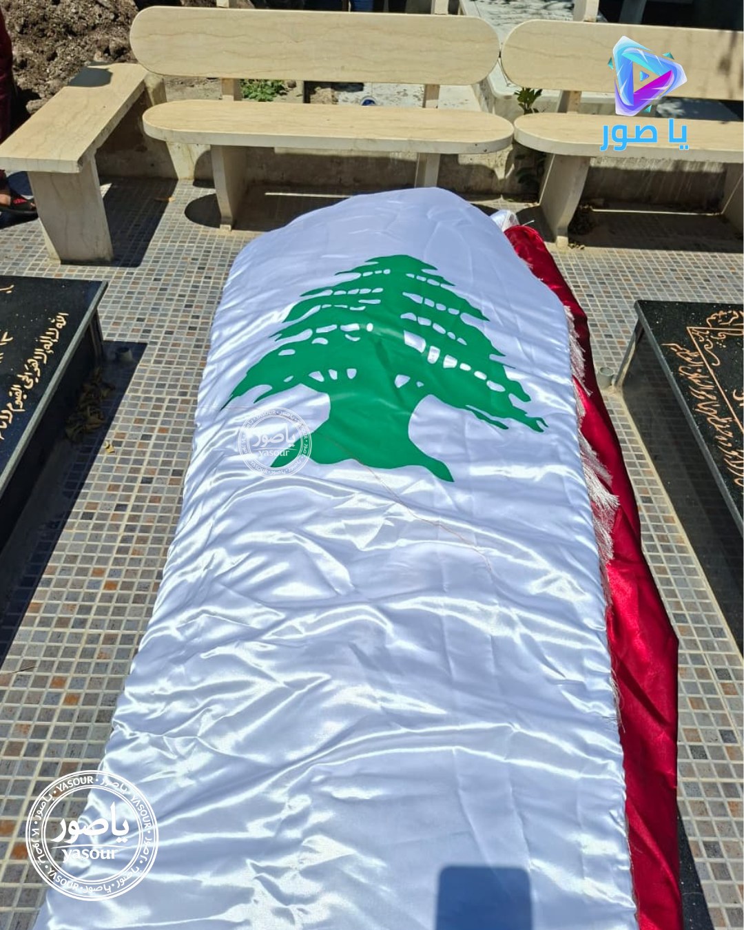 مدينة صور تودّع سعدائها الاب كمال قصاب وولديه مصطفى وسيلين 5