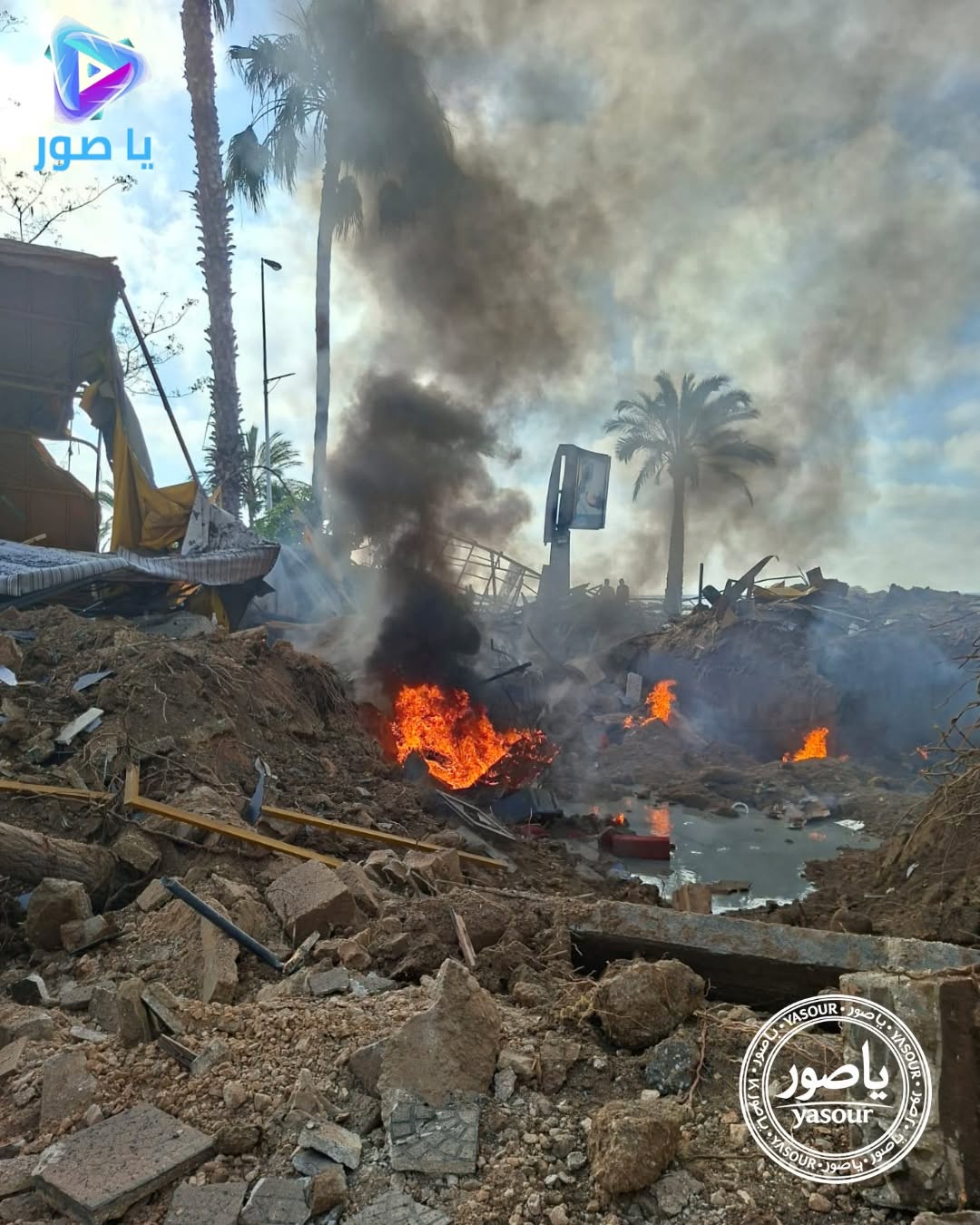 الغارة الثانية على صور 5