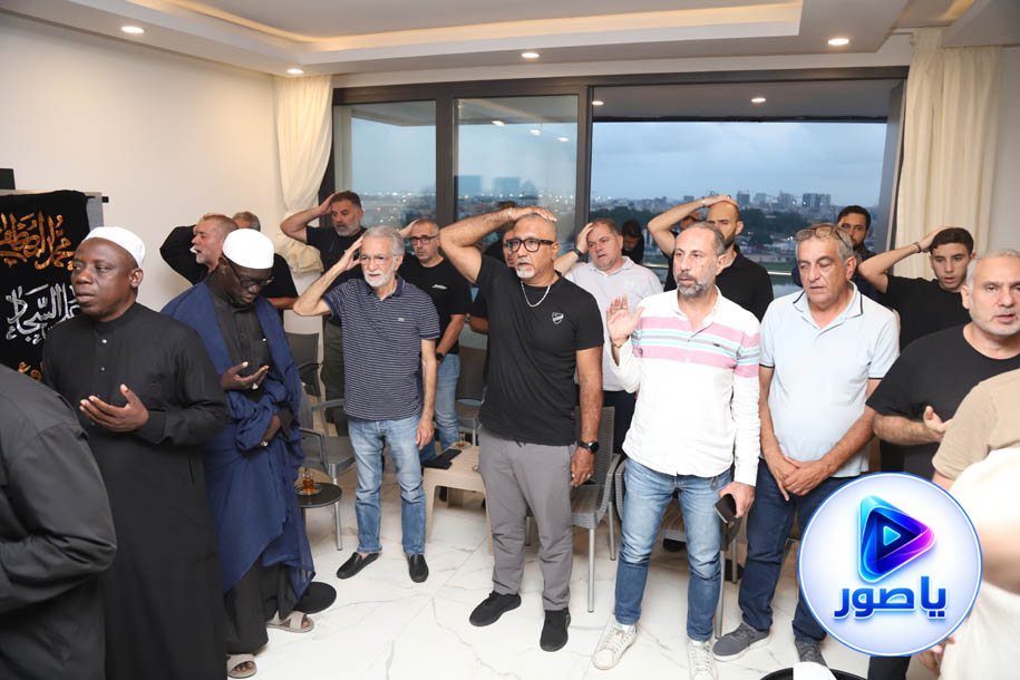 بالصور من أبيدجان: المغترب الصوري الحاج يحيى صبراوي يحيي اليوم العاشر من عاشوراء