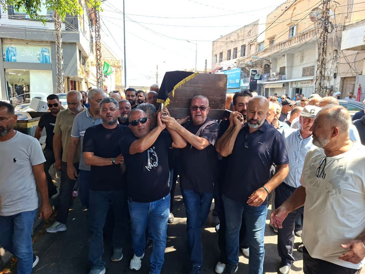 مدينة صور وبلدة بيوت السياد شيعا فقيد الشباب السيد عصام هاشم