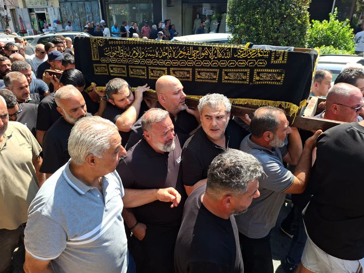 مدينة صور وبلدة بيوت السياد شيعا فقيد الشباب السيد عصام هاشم