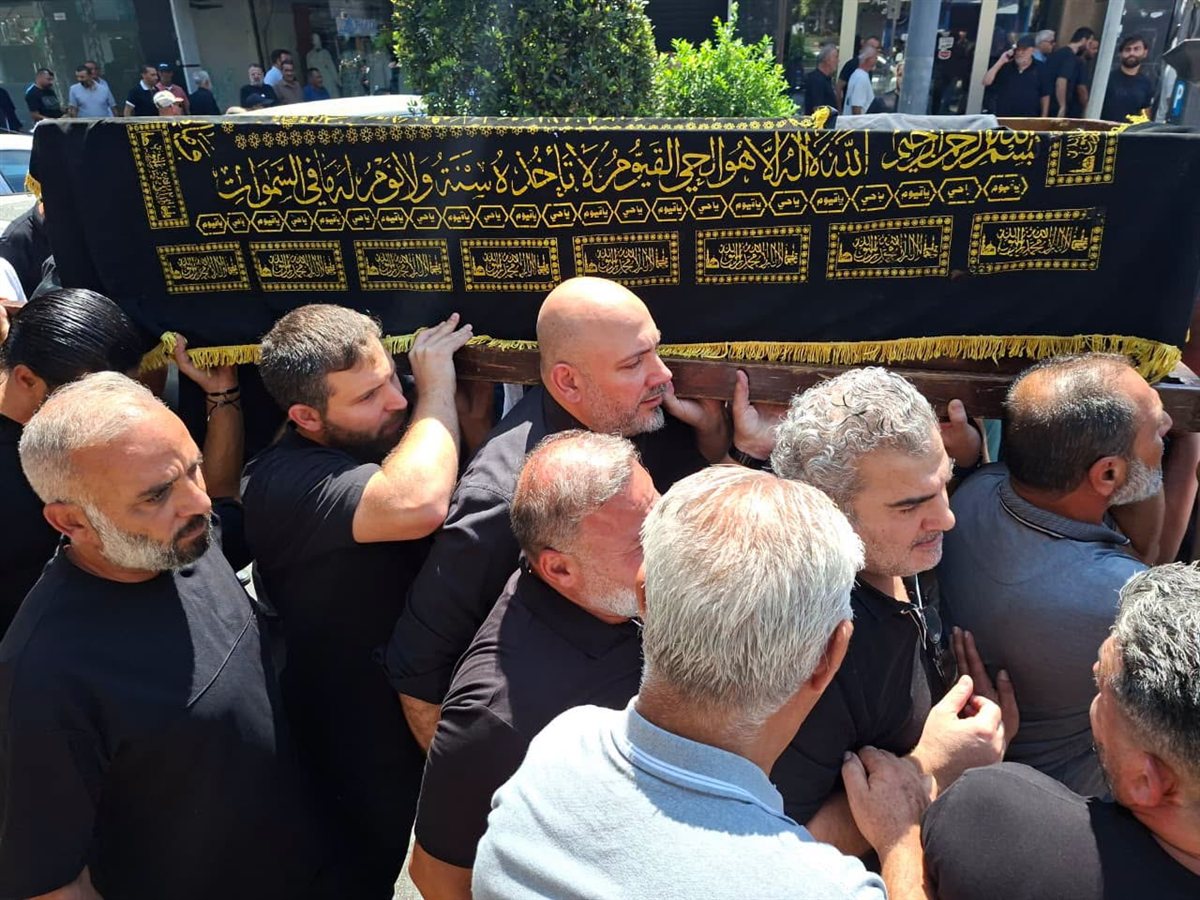 مدينة صور وبلدة بيوت السياد شيعا فقيد الشباب السيد عصام هاشم