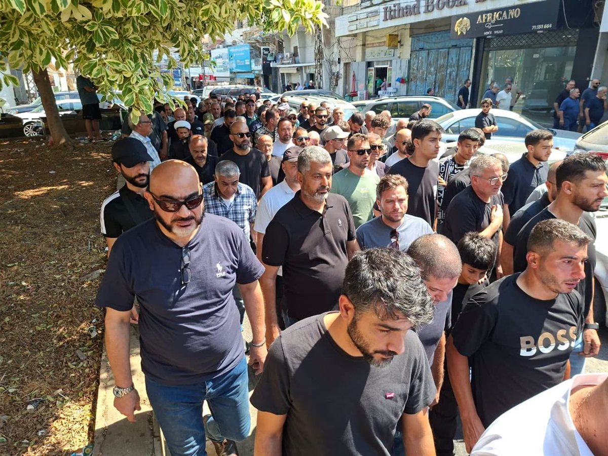 مدينة صور وبلدة بيوت السياد شيعا فقيد الشباب السيد عصام هاشم