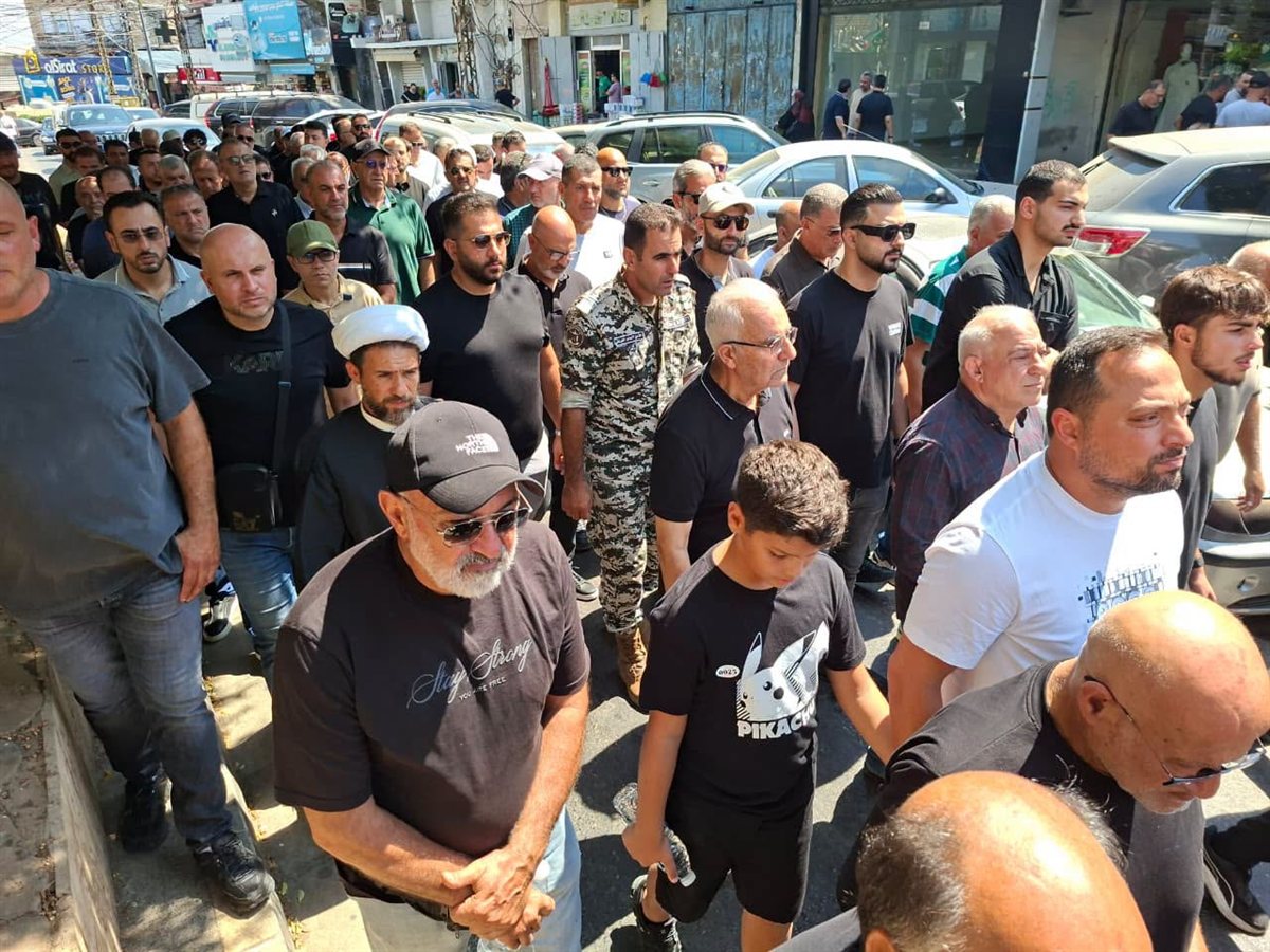 مدينة صور وبلدة بيوت السياد شيعا فقيد الشباب السيد عصام هاشم