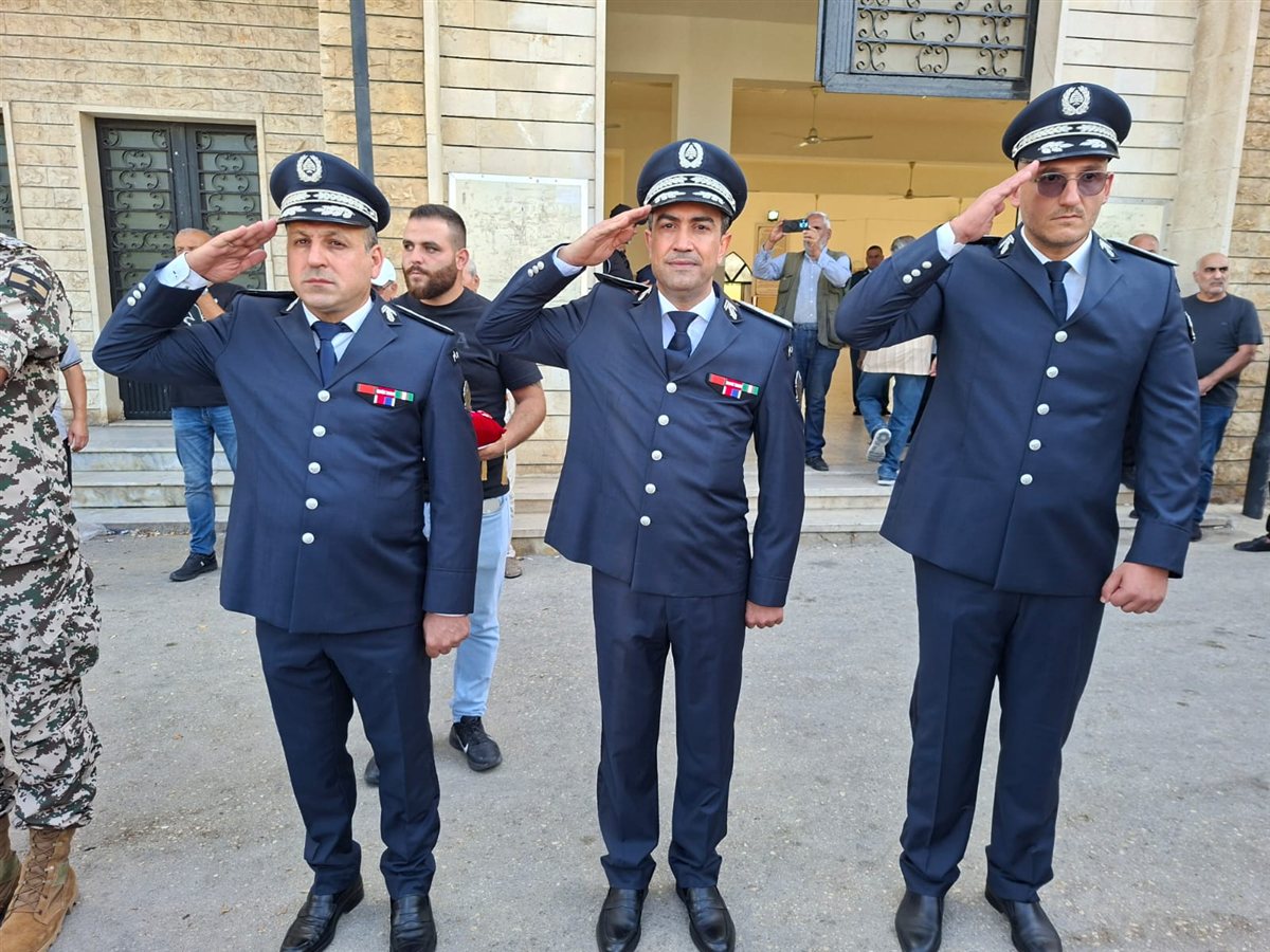 تشييع المقدم وفاء برجي في صور