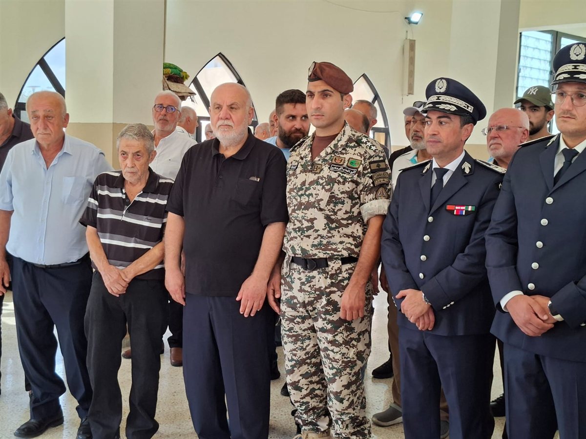 تشييع المقدم وفاء برجي في صور