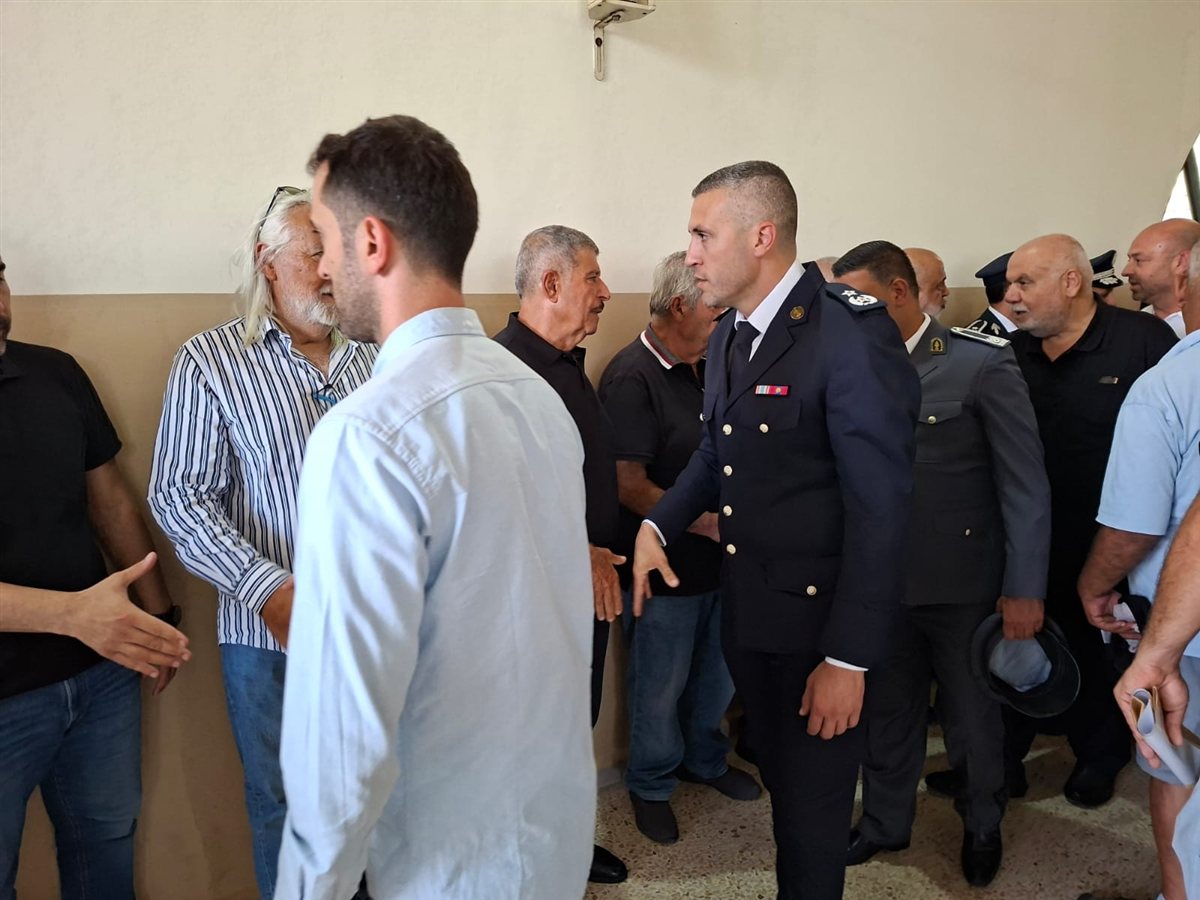 تشييع المقدم وفاء برجي في صور