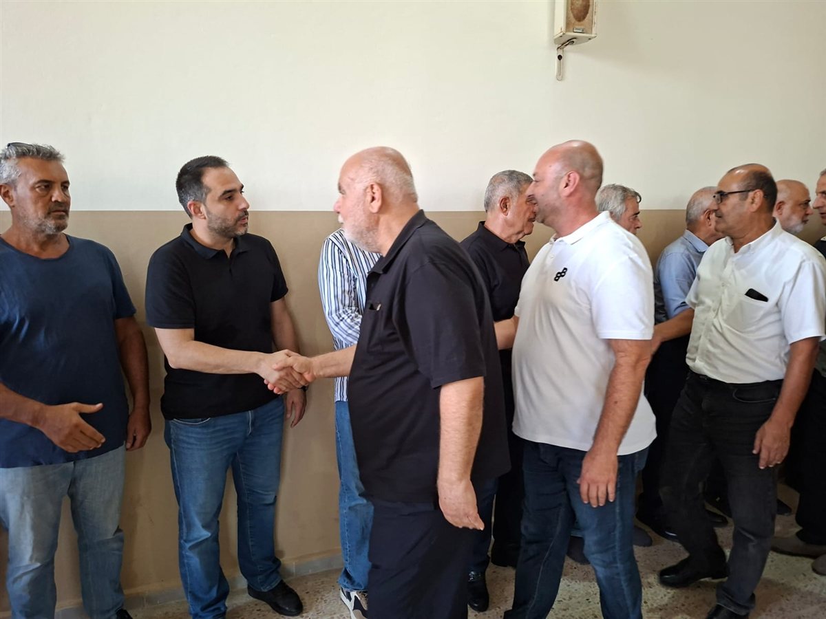 تشييع المقدم وفاء برجي في صور