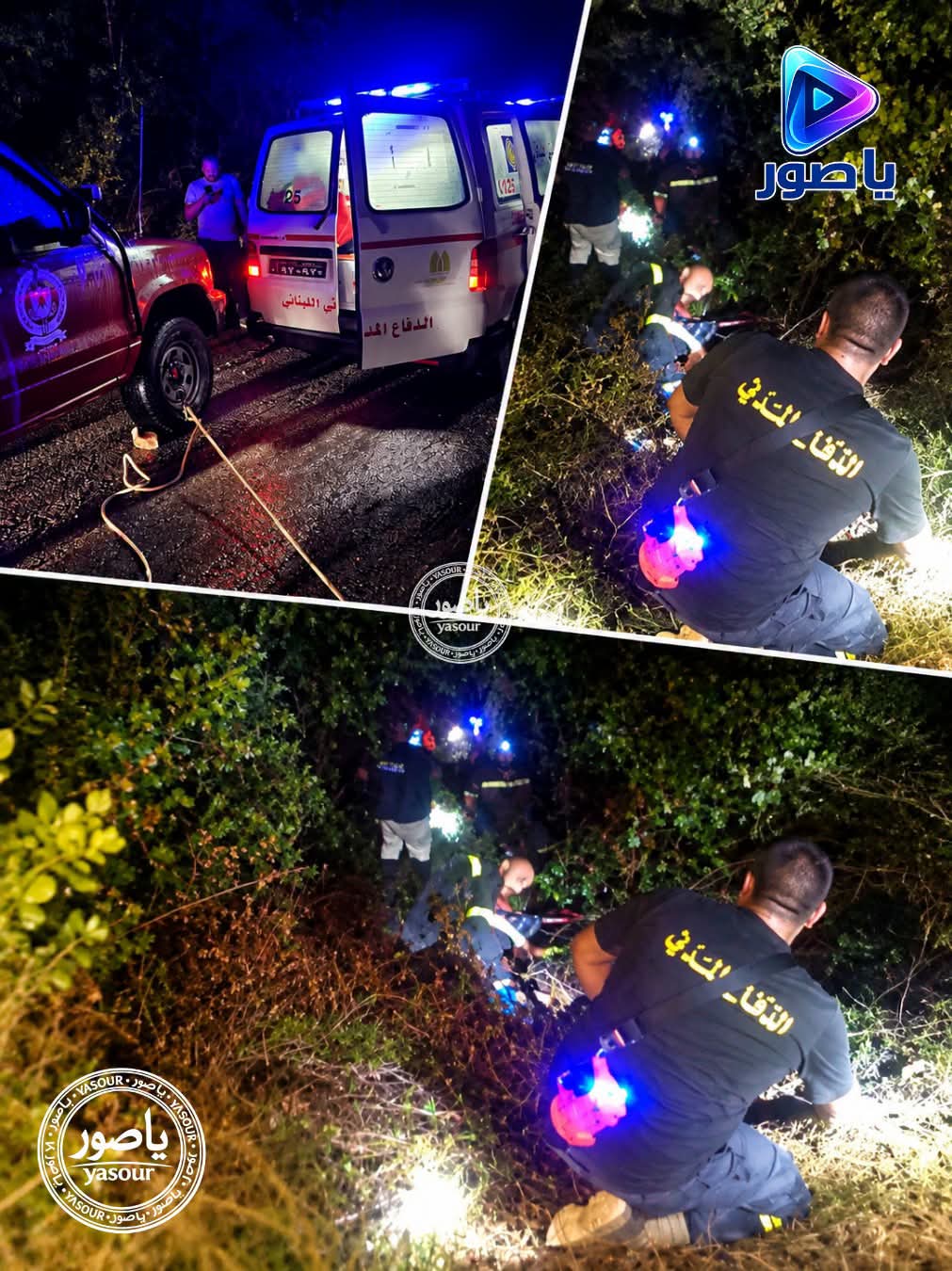 حادث مروع في جبيل... قتيل و13 جريحا بسقوط فان!