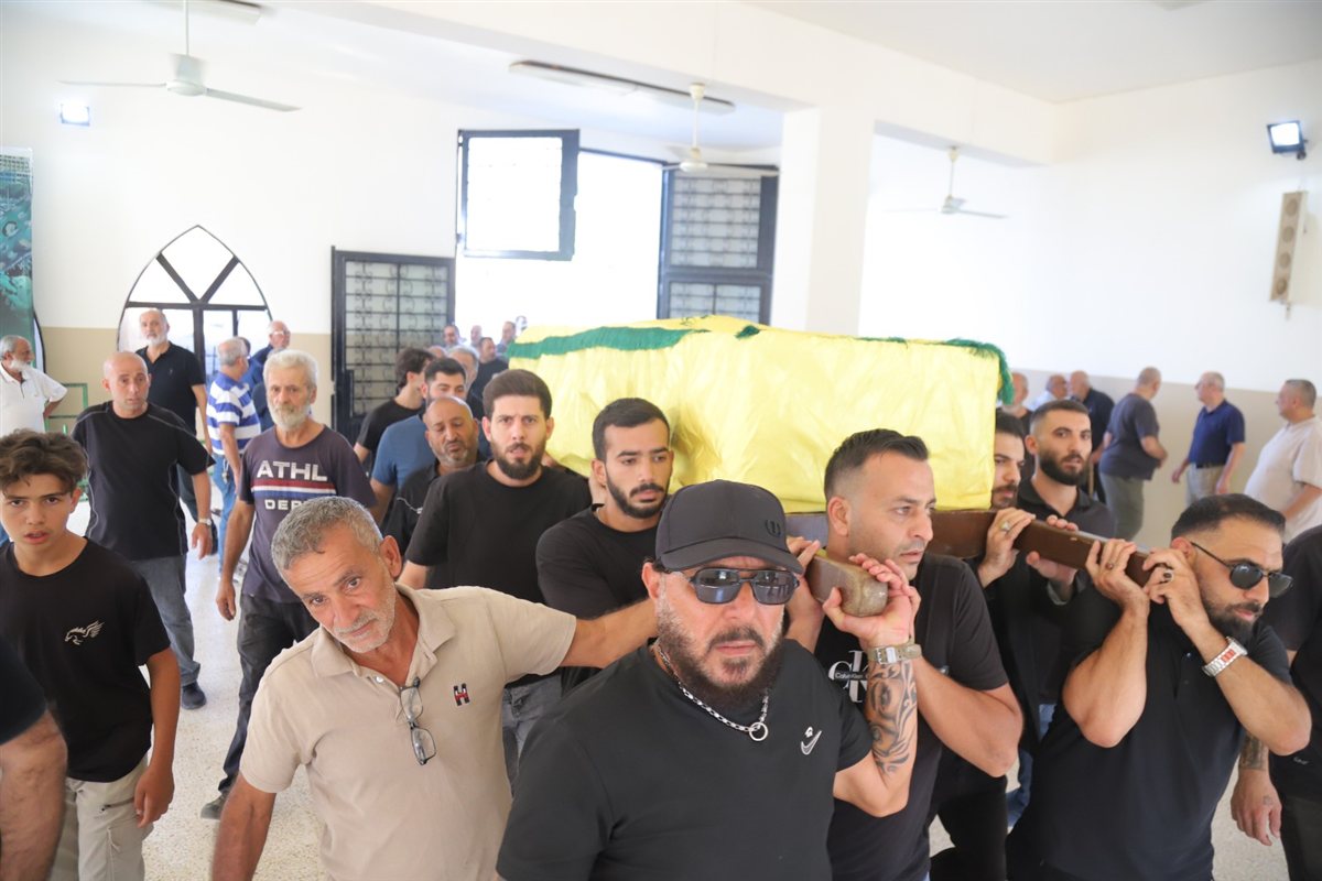تشييع المرحوم علي شعبان في صور