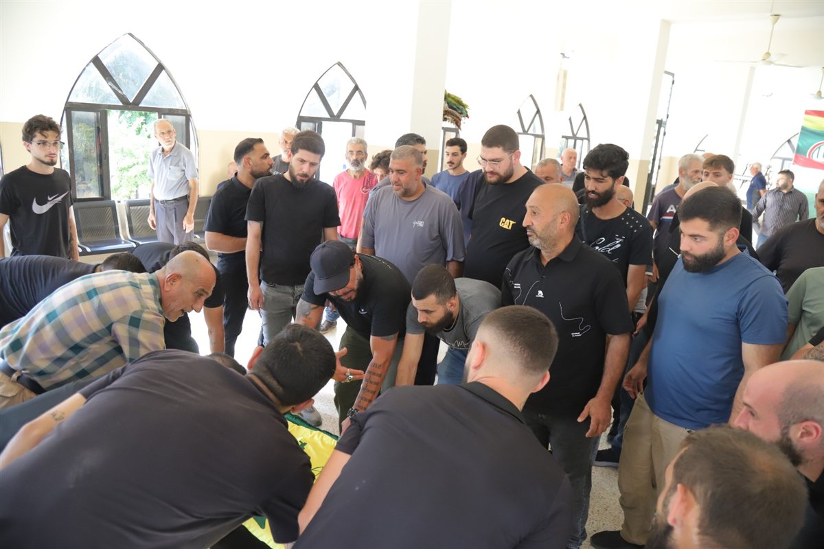تشييع المرحوم علي شعبان في صور