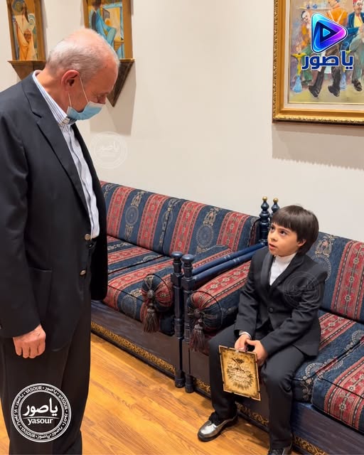 طفلٌ ينشد للرئيس برّي