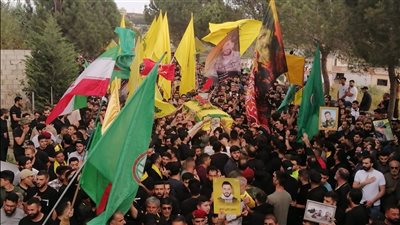 حزب الله يُشيّع الشهيد السعيد على طريق القدس المجاهد أحمد علي مهدي