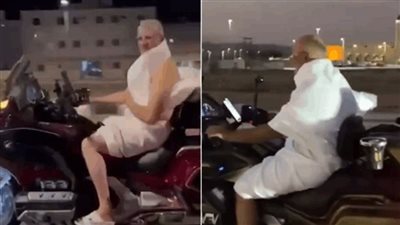 كويتيون يسافرون إلى مكة على دراجات نارية لأداء فريضة الحج (فيديو)