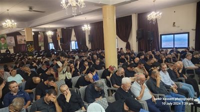 حزب الله شعبة طورا يستكمل المجالس العاشورائية بحضور حاشد