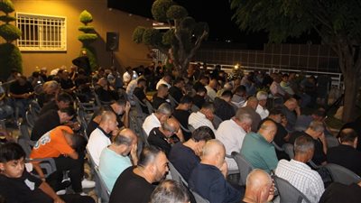  مجلس عزاء عن روح المرحوم الحاج كامل حرقوص في طورا