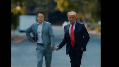 يرقص ويتمايل مع إيلون ماسك.. ترامب ينشر فيديو ولا أغرب على 