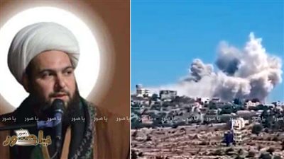 تدمير منزل الشيخ حسين جفال في رشاف بغارة اثناء وجوده مع عائلته بداخله