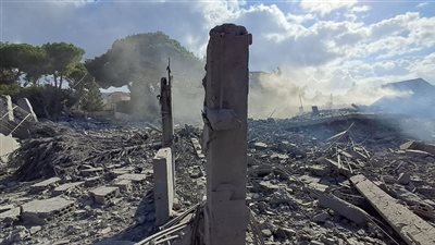 استهداف منزل في دير قانون راس العين وغارات عنيفة على ميفدون والنبطية