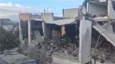 ارتقاء عنصر في قوى الامن الداخلي ووالديه في استهداف لمنزلهما في دبل الجنوبية