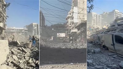 غارات جوية عنيفة على النبطية تدمر ما تبقى من سوقها التجاري