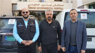 بعثة الاغاثة الطبية في العتبة الحسينية تستجيب لمناشدة مستشفى تبنين الحكومي