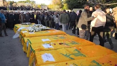قرى قضاء النبطية تشيع كوكبة من الشهداء