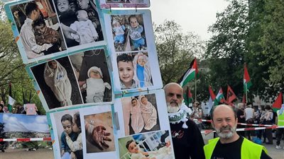 احياء يوم الاسير الفلسطيني في العاصمة الالمانية برلين 