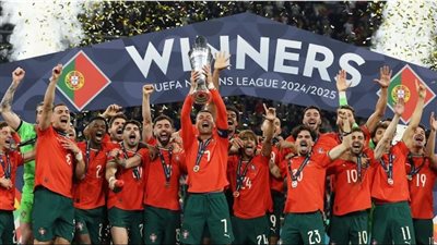 منتخب البرتغال يرفع لقب دوري الأمم الأوروبيّة للمرة الثانية
