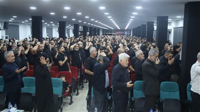 بالصور من أبيدجان : احياء الليلة التاسعة من ذكرى عاشوراء المقدسة ووليمة اهل البيت (ع) ‏ في مجمع الامام موسى الصدر‎