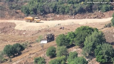 الجيش اللبناني يعزز انتشاره في رميش بعد عملية تجريف