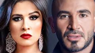 عراك بين ياسمين عبد العزيز وأحمد سعد