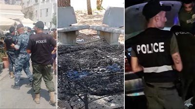 احرقوا سريراً لفتاة مشردة كانت تنام في حديقة صور فتكشفت امور خطيرة كانوا يقومون بها