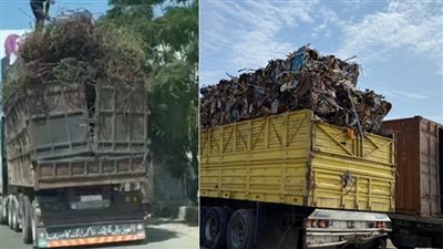 فوضى الشاحنات على الطرقات اللبنانية .... 
