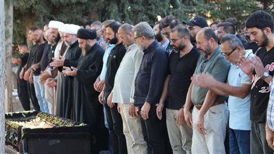 تشييع  المرحومة الحاجة مريم ابراهيم شور (ام نديم) في طورا