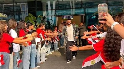 تصفيق وأعلام مصرية.. استقبال حافل لمحمد صلاح في مطار القاهرة