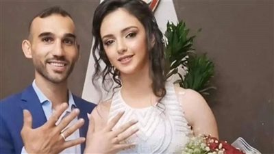 من زفاف قبل اشهر الى جنازة بالأمس ... تشييع حزين لبطل الملاكمة ربيع زهر وزوجته هاجر عامر