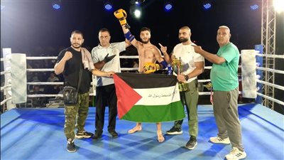 فوز لاعبي الاتحاد الفلسطيني للمواي تاي في بطولة “كأس شهداء صور”