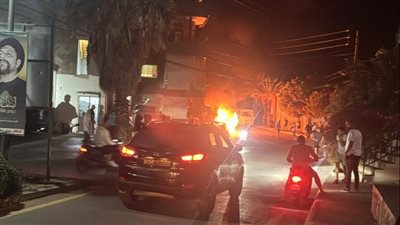 مسيرة تستهدف دراجة نارية في بلدة القليلة الجنوبية 