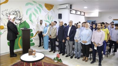 ثانوية السفير استضافت د. مصطفى بدر الدين في لقاء بعنوان: القيم الإنسانيّة في زمن الصّخب