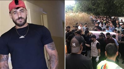 غدره القلب وهو في ريعان الشباب .... تشييع حزين لفقيد الشباب علي عزام
